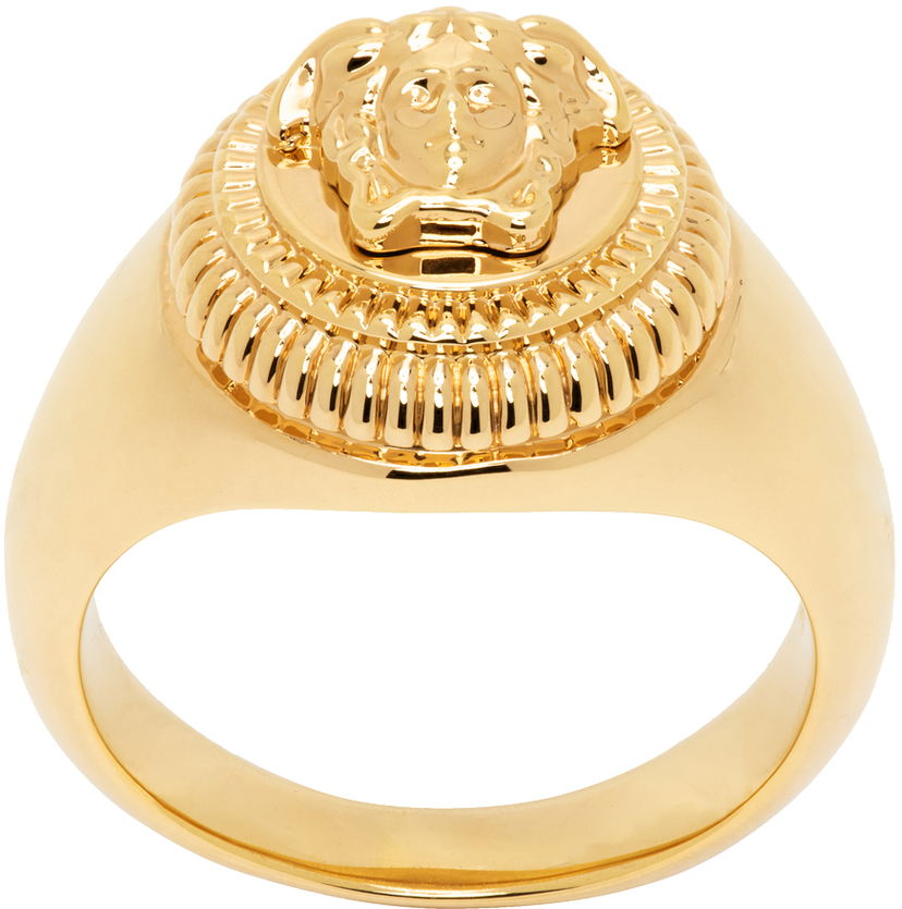Prsten Versace Medusa Biggie Ring "Gold" Metalik | 1009248_1A00620