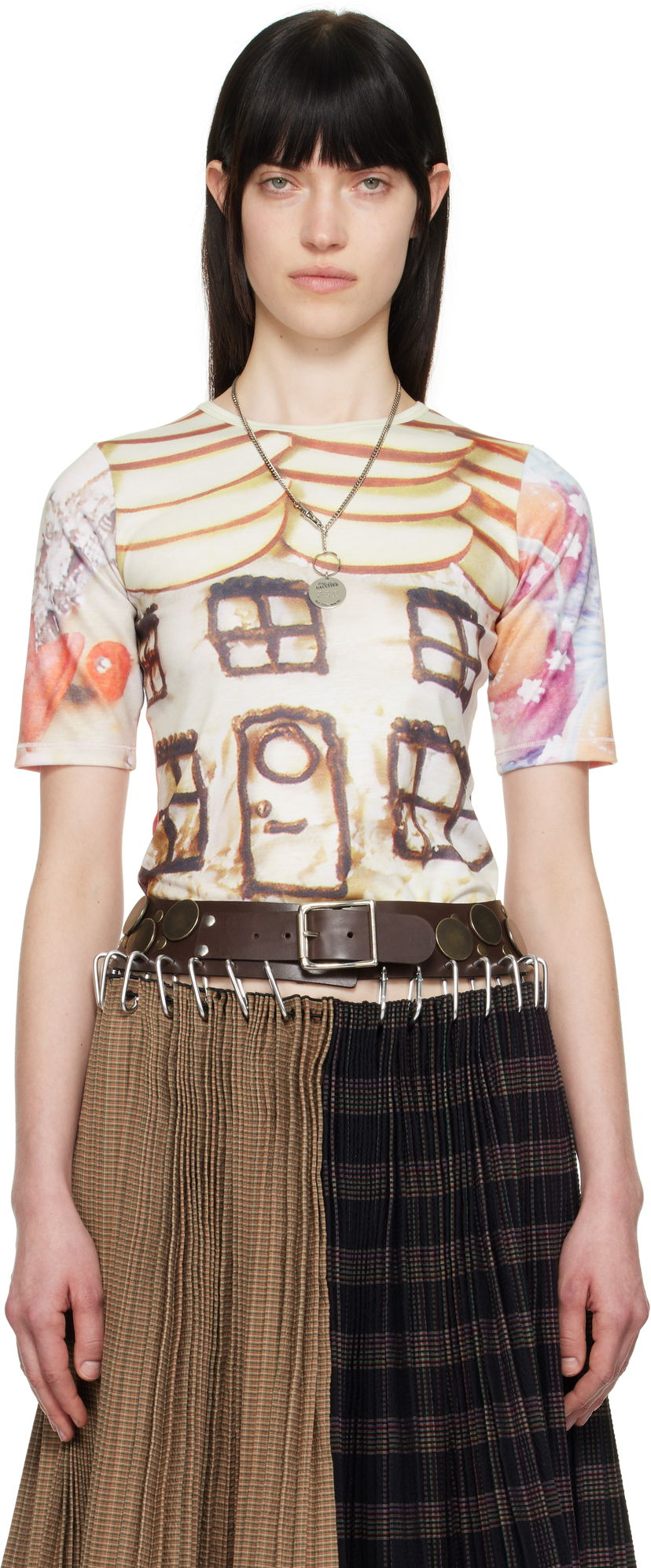 Majica kratkih rukava Chopova Lowena Chopova Lowena 'Welcome Home' Print Jersey T-Shirt Višebojno | 2311