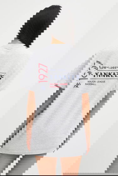 Majica kratkih rukava Sporty & Rich New York Yankees 1927 Graphic T-Shirt Siva | TO043623633GY03, 5