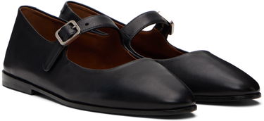 Tenisice i cipele Marsèll Marsell Scivolo Leather Ballerina Flats Crna | MW8376 P010, 3