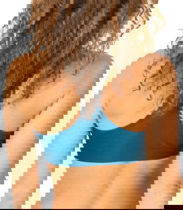 Grudnjak Nike Beach Bra Plava | bv10004-petrol, 1