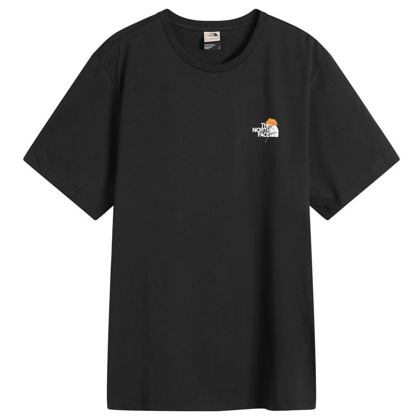 Majica kratkih rukava The North Face Men's UTMB T-Shirt, Size Small Crna | NF0A8F65JK3