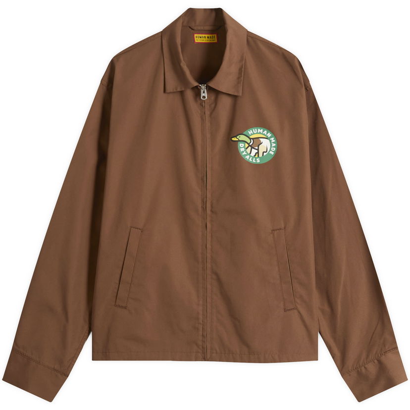 Jakna Human Made Human Made Drizzler Jacket, Size Large Smeđa | HM30JK037-BRN
