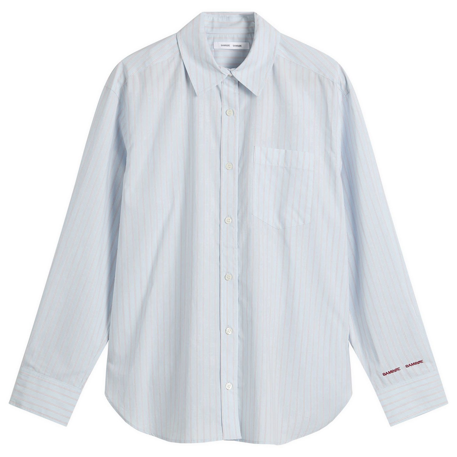 Košulja Samsoe Samsoe Salova Stripe Shirt Plava | F25400059-CLR002401, 0