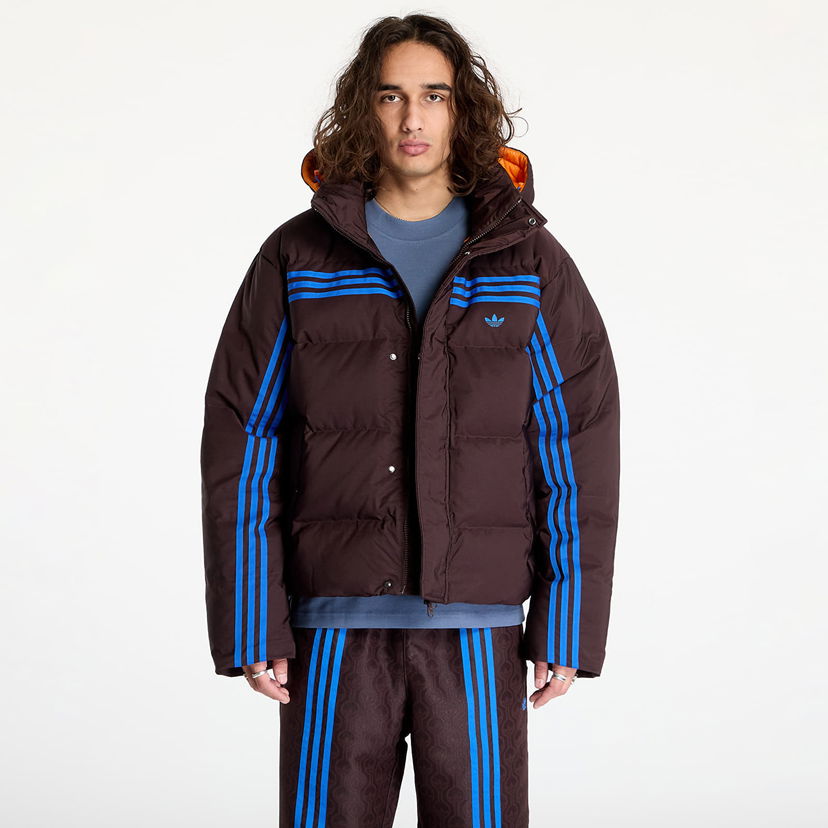 Pernata jakna adidas Originals Jacket adidas Premium Puffer Jacket Shale Brown XL Crna | JL9556