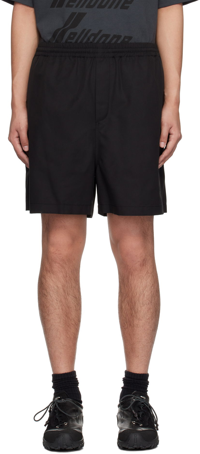 Kratke hlače We11done We11done Track Shorts Crna | WD-PT0-25-211-M-BK