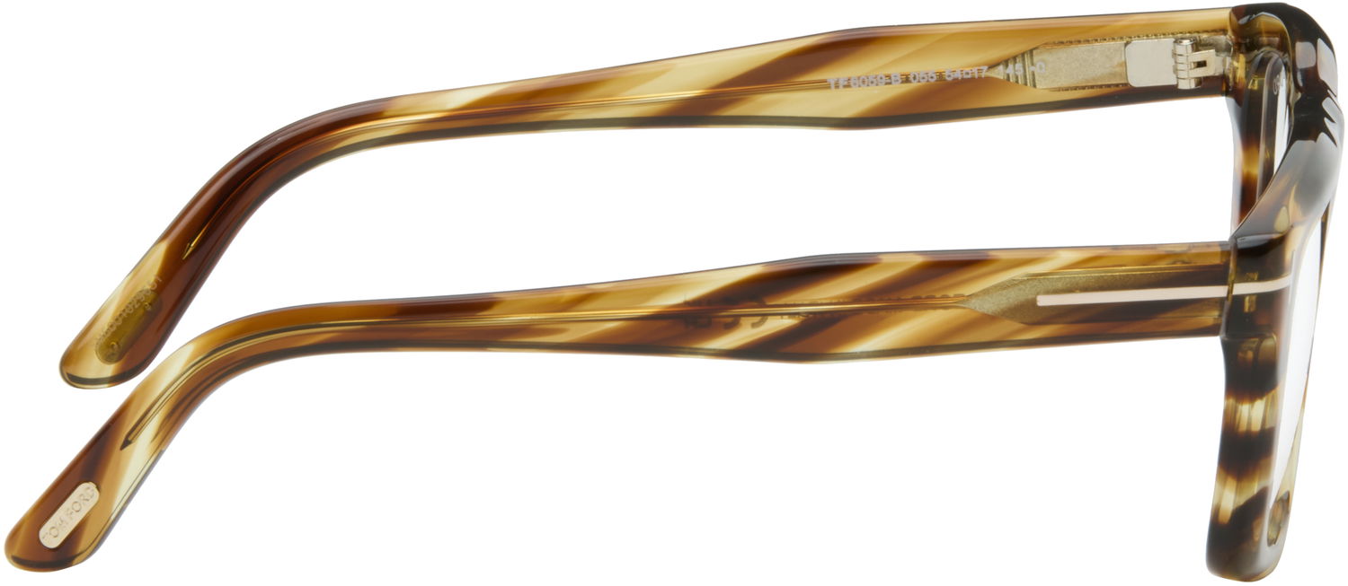 Sunčane naočale Tom Ford Tom Ford FT6059-B Blue Light Glasses Smeđa | FT6059-B_54055, 1