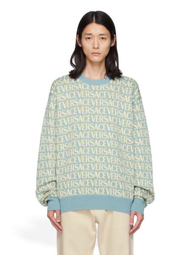 Džemper Versace Allover Žuta | 1010249_1A07466