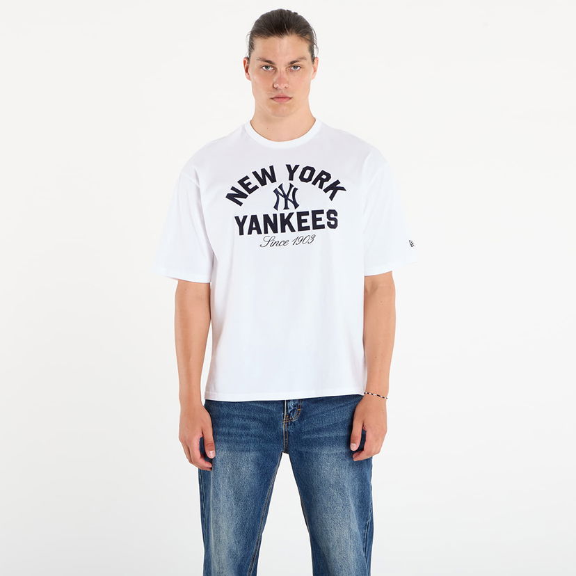 Majica kratkih rukava New Era New Era MLB Heritage New York Yankees T-Shirt Bijela | 60684327