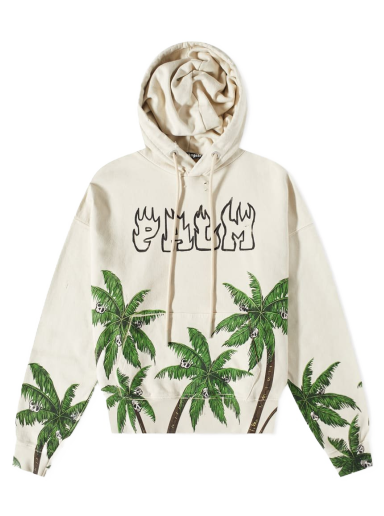 Dukserice Palm Angels Palms & Skulls Vintage Hoody Višebojno | PMBB117S23FLE0070155