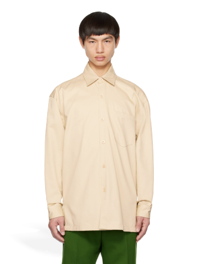 Košulja AMI Shirt Bež | UJK220.CO0020