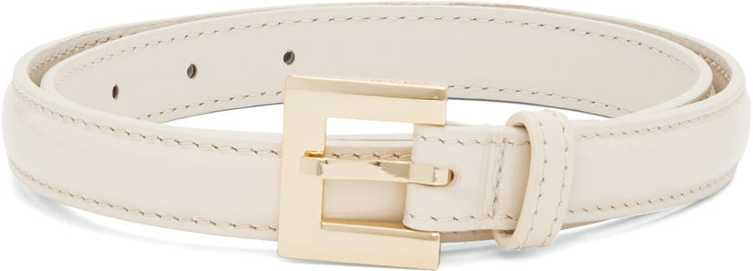 Pojasevi Anine Bing ANINE BING Nicola Leather Belt Bež | A-12-11376-IVY17