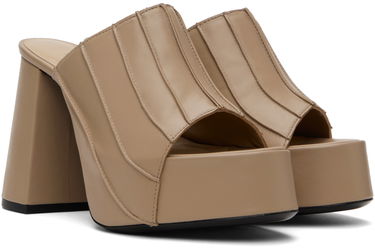 Dodaci BY FAR BY FAR Brad Heeled Sandals Bež | 23PFBRAMTPNAP, 3