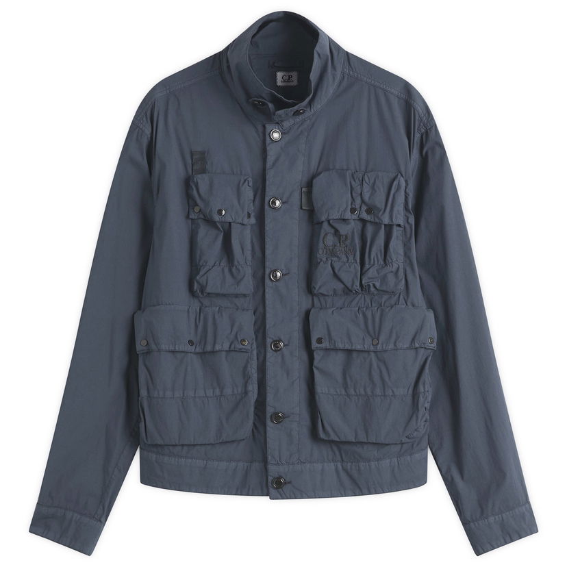 Vjetrovka C.P. Company C.P. Company Multi Pocket Short Jacket Plava | 18CMOW020A-006439G-BLU