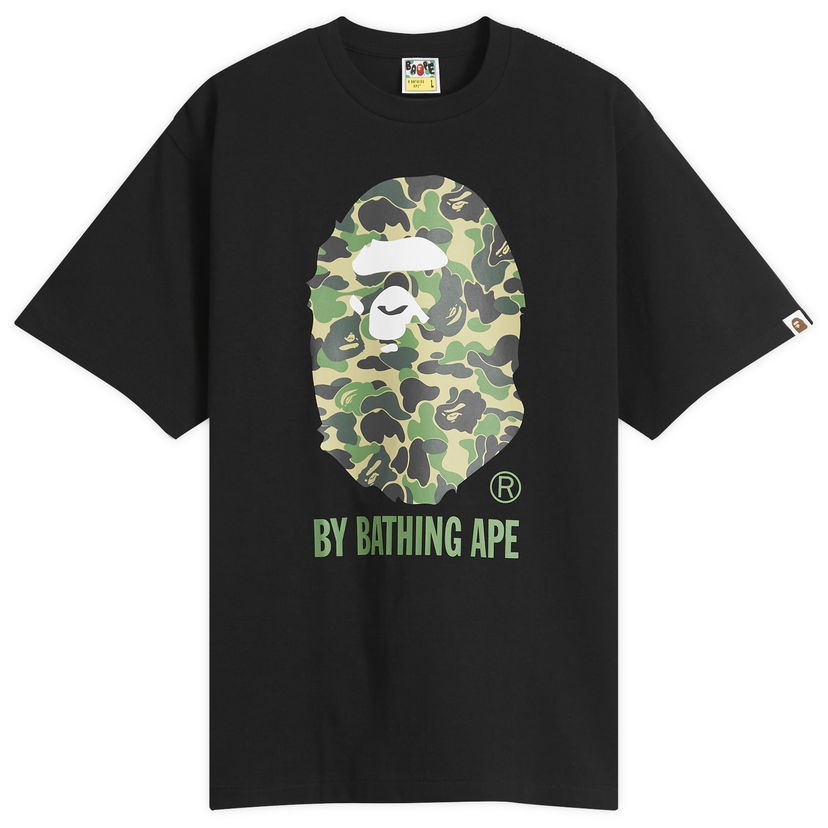 Majica kratkih rukava BAPE A Bathing Ape ABC Camo T-Shirt, Size L Crna | 001TEL301007M-BGN