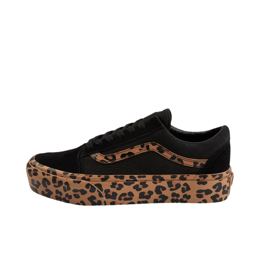 Tenisice i cipele Vans Old Skool Platform Leopard Crna | VN0A3B3UTKI