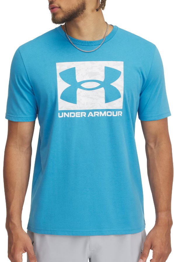 Majica kratkih rukava Under Armour UA ABC Camo Boxed Logo Short Sleeve T-Shirt Plava | 1361673-452
