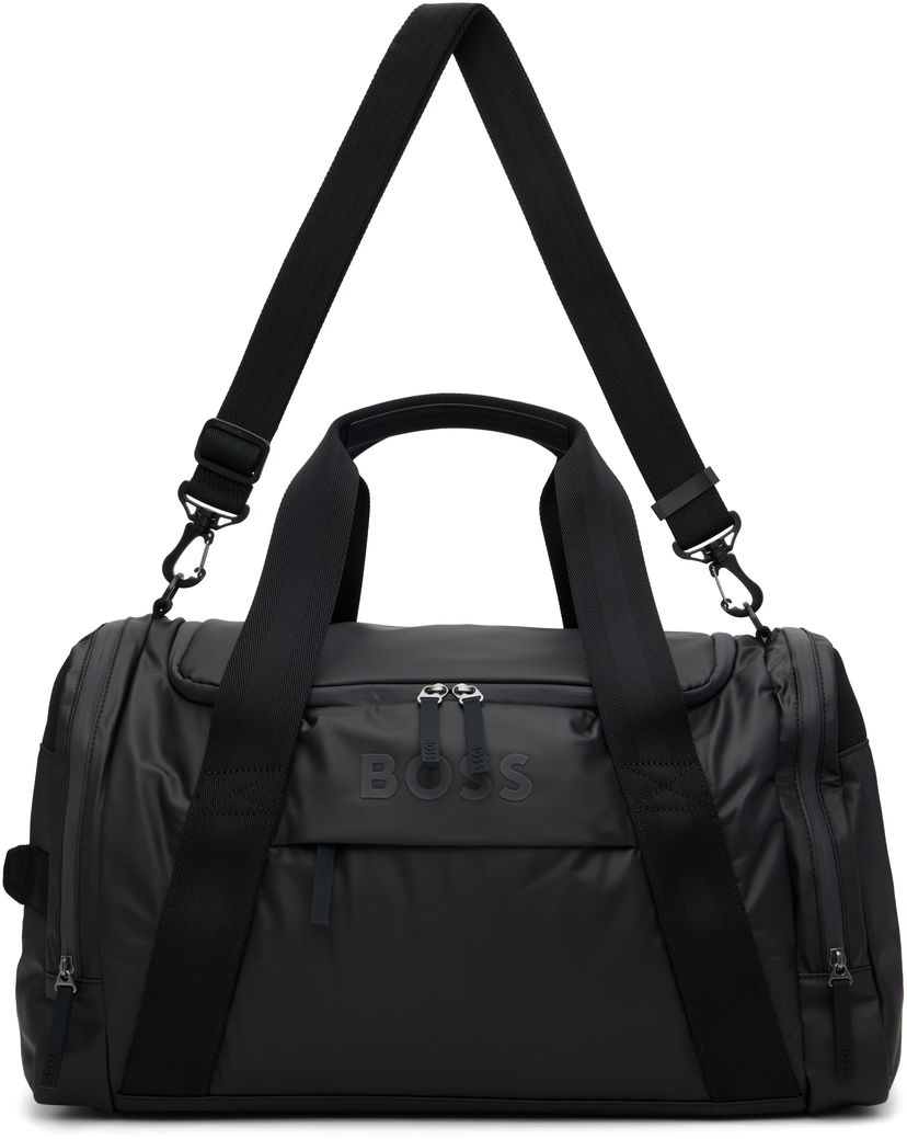 Putna torba BOSS Logo Canvas Duffle Bag Crna | 50548088