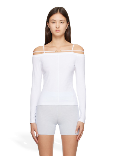 Majica kratkih rukava Jacquemus Le Papier Bijela | 23H233JS165-2313
