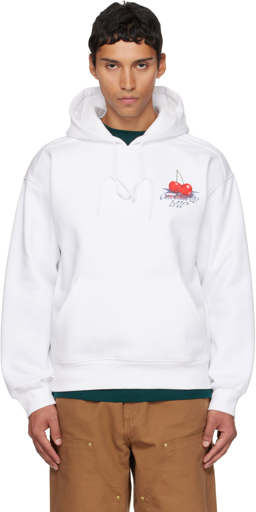 Dukserice Carhartt WIP Garcia Hoodie Bijela | I035191