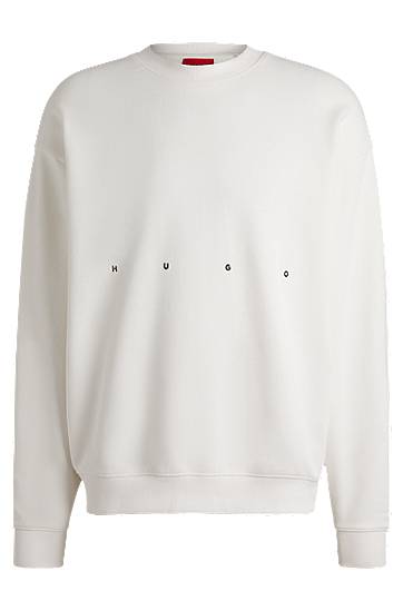 Džemper BOSS HUGO Sweatshirt with Logo Artwork Bijela | 50538973