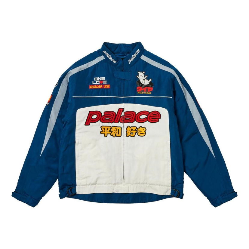 Bomber jakna Palace Faster Jacket Plava | P26JK049