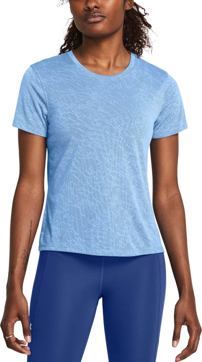 Majica kratkih rukava Under Armour UA Launch Camo Shortsleeve Plava | 1386337-465