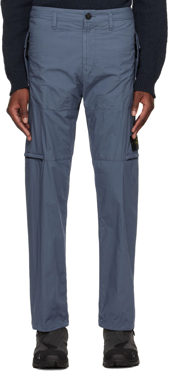 Hlače Stone Island Patch Trousers Tamnoplava | 801532403