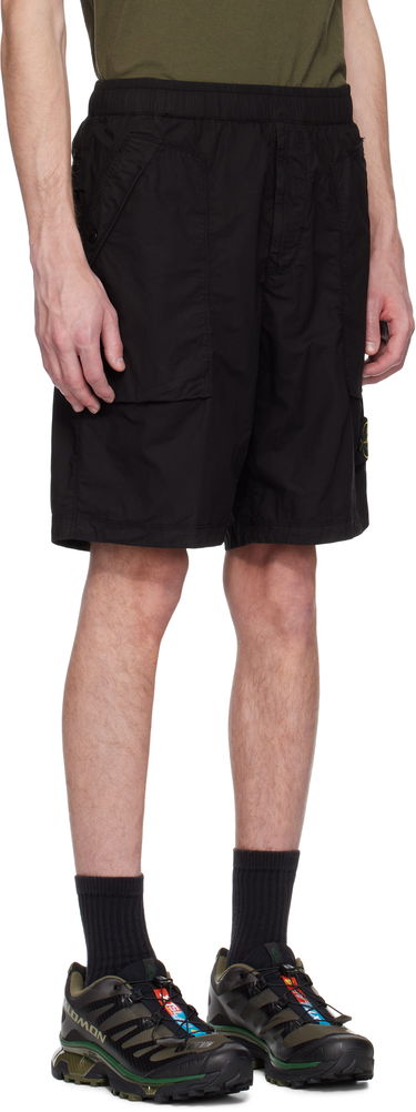 Kratke hlače Stone Island Stone Island Stretch Cotton Shorts Crna | K1S15 L100009 S0003, 1