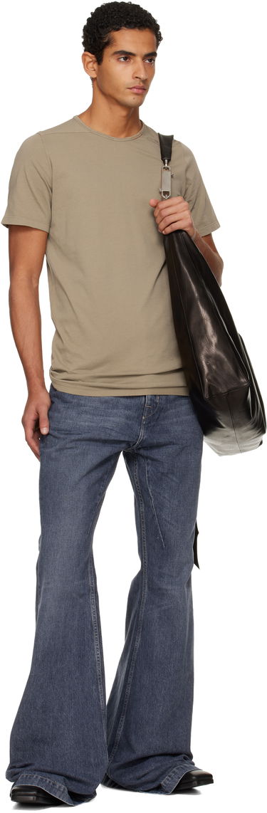 Majica kratkih rukava Rick Owens Concordians Level T-shirt Bež | DU02E7250 RNP, 4