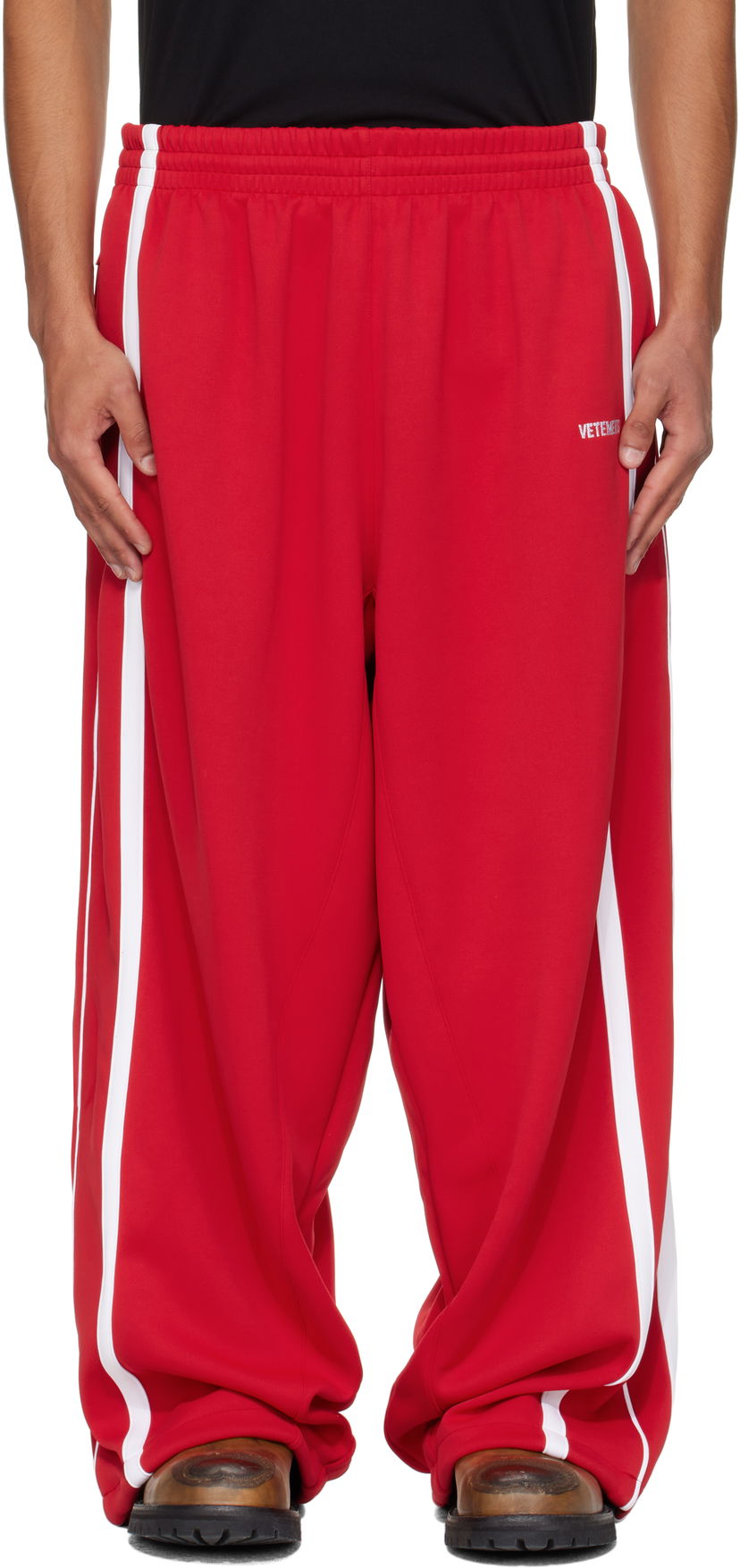 Trenirka VETEMENTS VETEMENTS Gym Pants Crvena | UH76GP300R