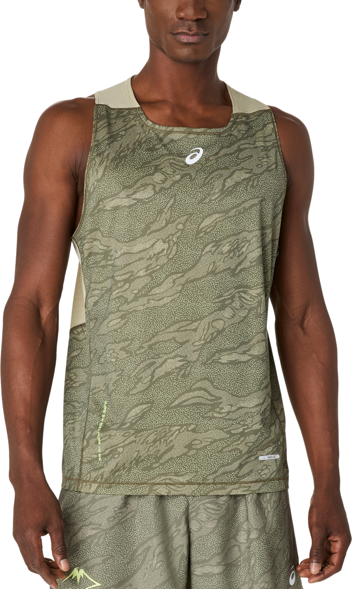 Majica bez rukava Asics FUJITRAIL Men's Running Singlet Zelena | 2011d388-300