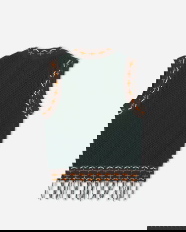 Prsluk adidas Originals CLOT by Edison Chen Crochet Vest Zelena | JP1606, 0