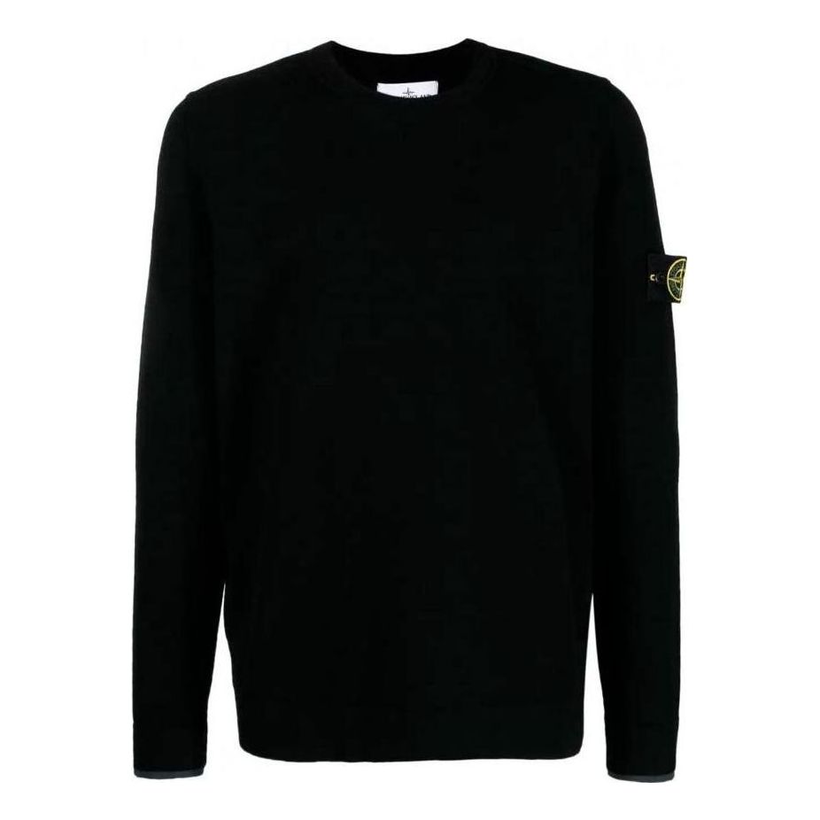Džemper Stone Island Wool Crewneck Sweater Crna | 7915526A1-V0029, 0
