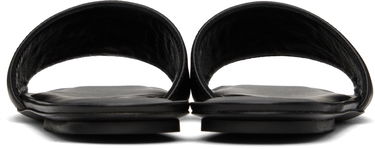 Tenisice i cipele Courrèges 'AC' Leather Slide Sandals Crna | 124SSD003CR0052, 1