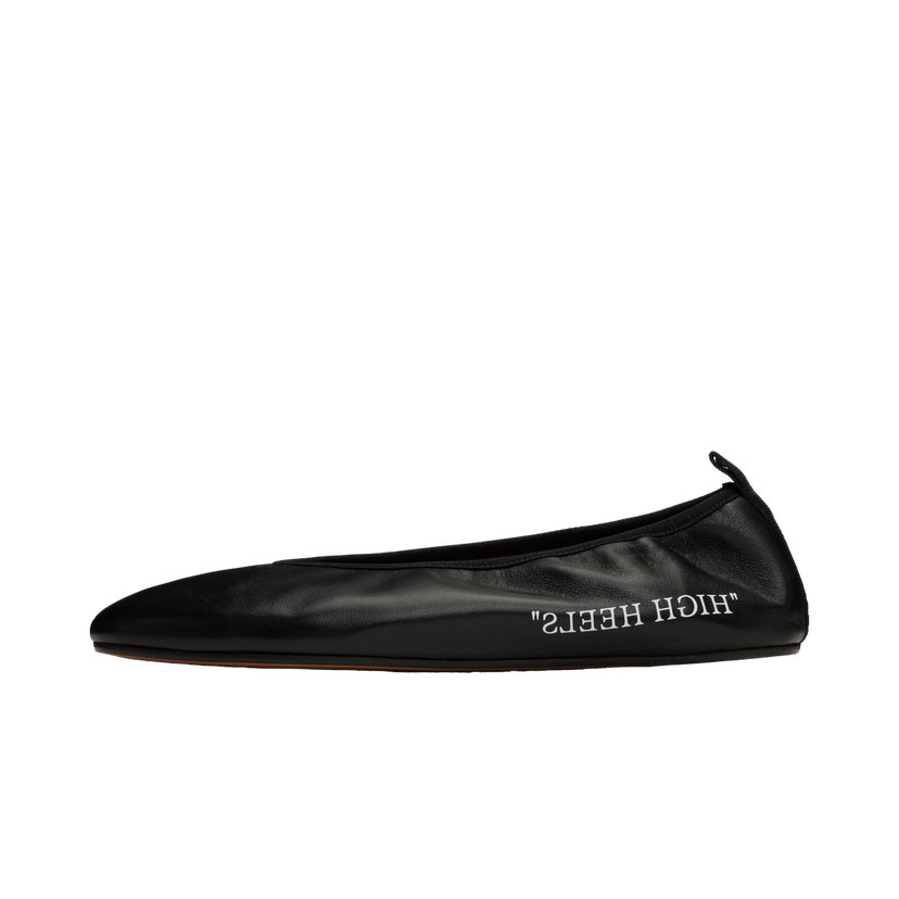 Tenisice i cipele Off-White High Heel Ballerina Flats Crna | OWIK003C99LEA0011001