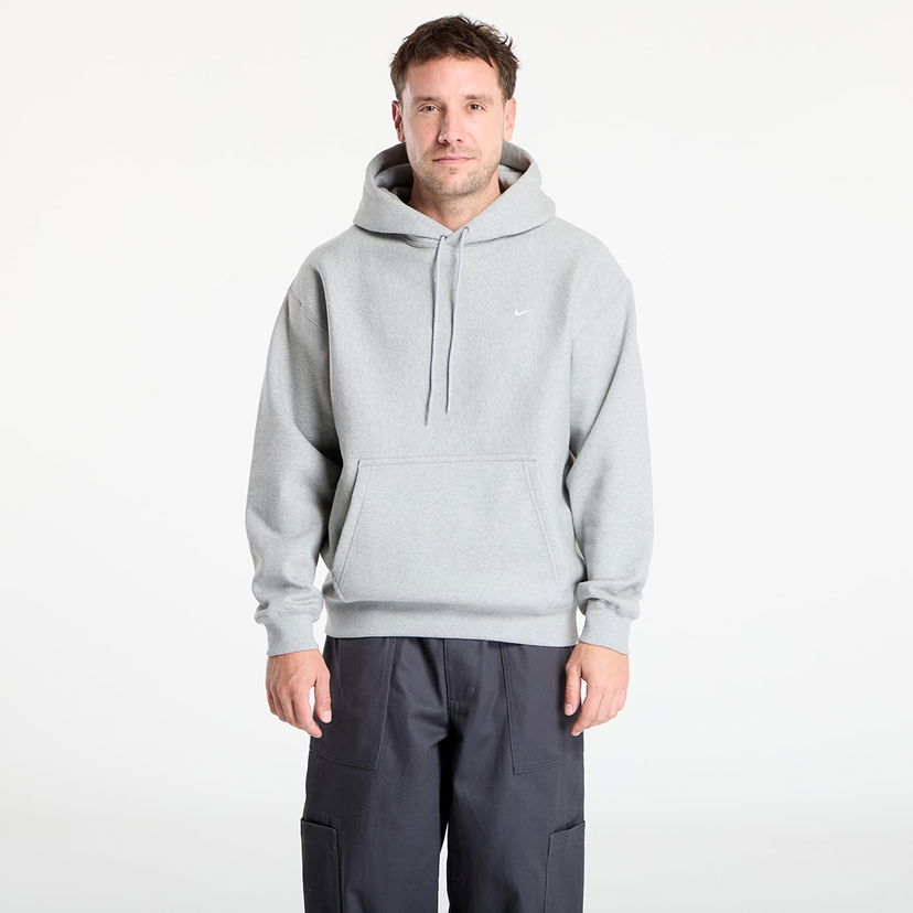 Dukserice Nike Solo Swoosh Pullover Hoodie Siva | HV1082-063