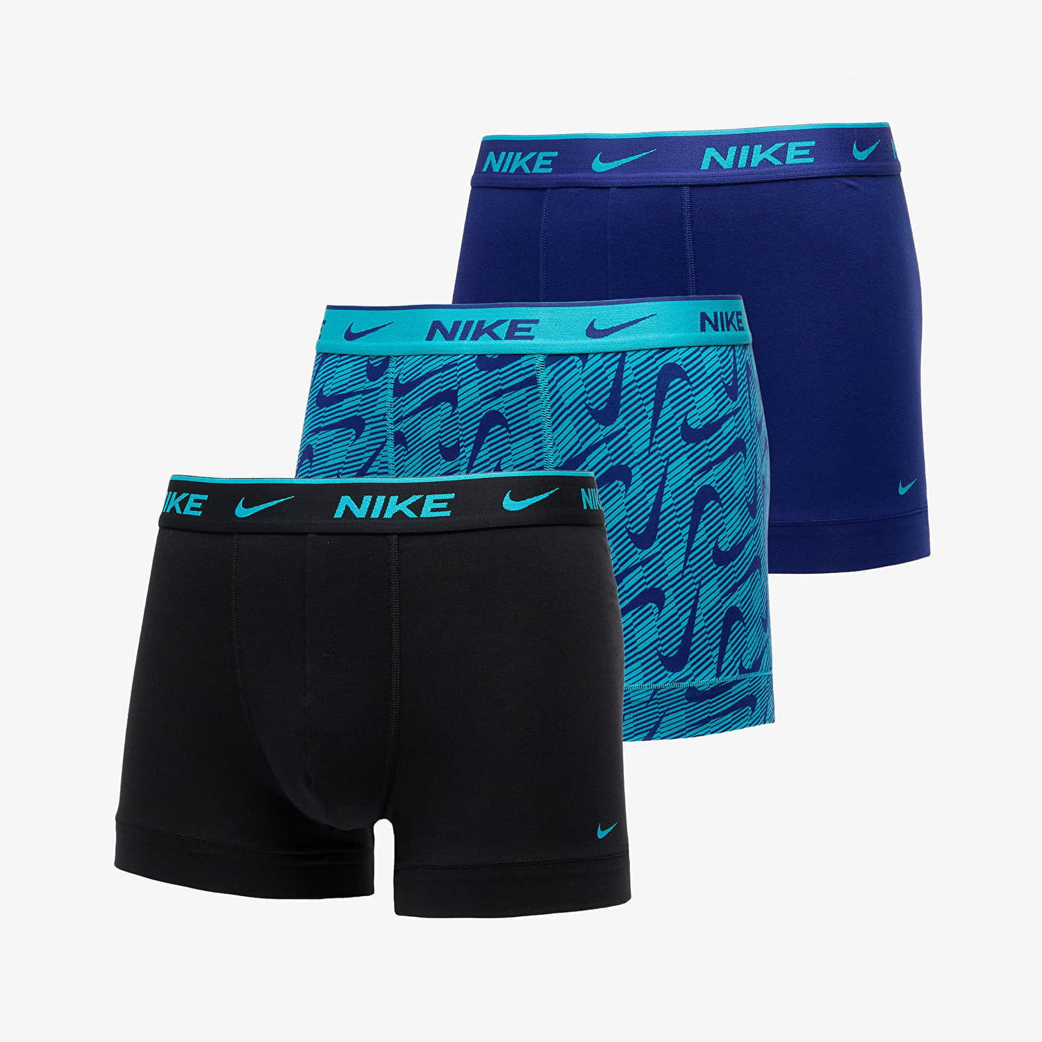 Bokserice Nike Dri-FIT Trunk 3-Pack Multicolor Višebojno | 000PKE1008-ISZ, 0