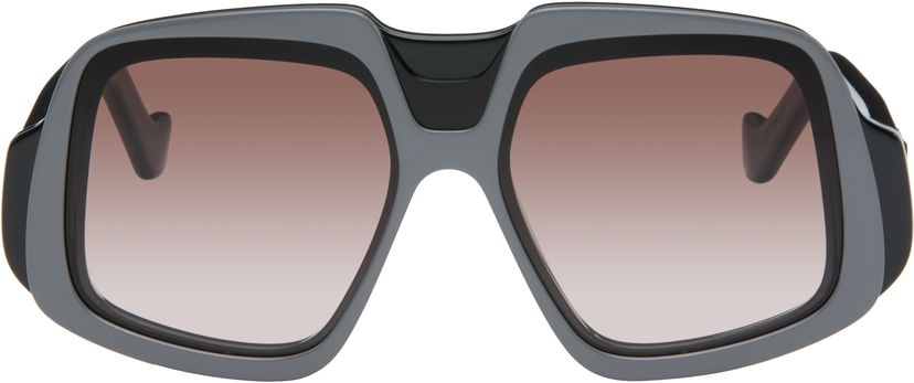 Sunčane naočale Loewe Anagram Oversized Square Gradient Sunglasses Siva | LW40194I@0001T 840126866254