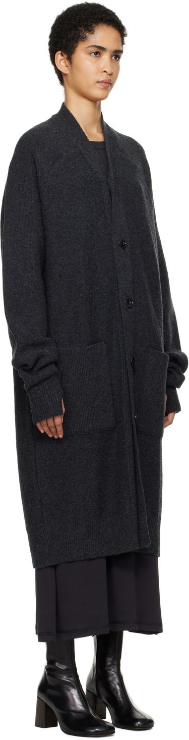Džemper LEMAIRE Long Knit Cardigan Siva | TO1256 LK1026, 1