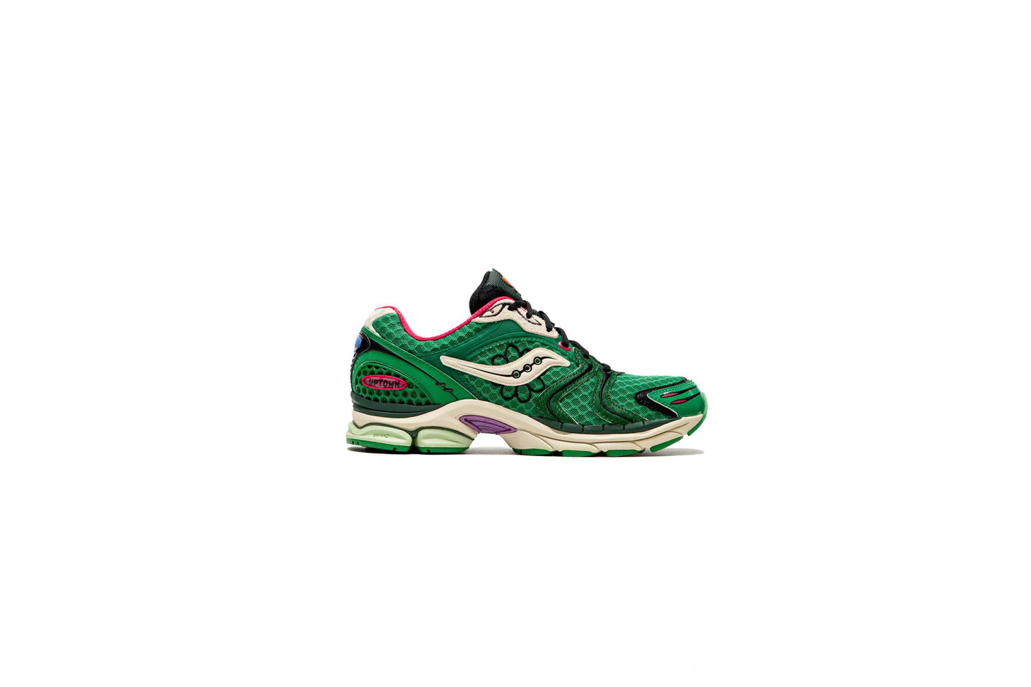 Tenisice i cipele Saucony Jae Tips x Progrid Triumph 4 ‘Sugar Maple’ - Flowers Grow Uptown Pack Zelena | S70966-4, 1