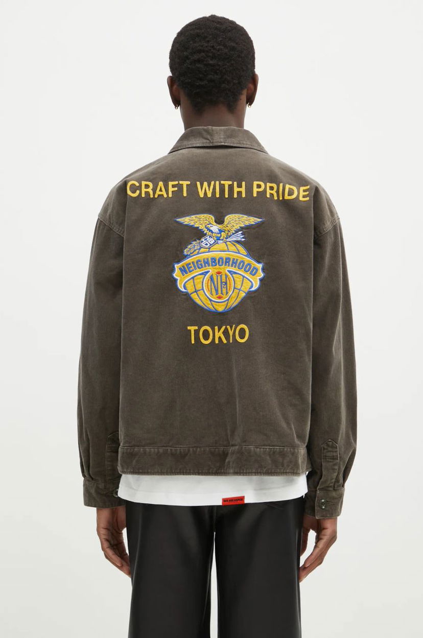Jakna Neighborhood Corduroy Jacket NEIGHBORHOOD Smeđa | 242UTNH.JKM01