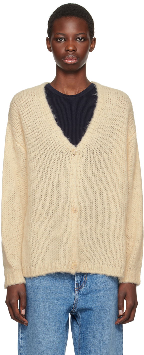 Džemper Max Mara Max Mara Women's Arduino Knit Cardigan Bež | 2425346011600