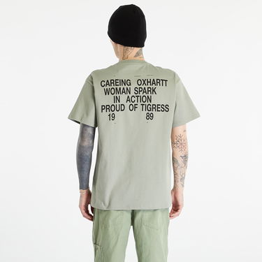Majica kratkih rukava Carhartt WIP Fold-In Short Sleeve Tee UNISEX Yucca Zelena | I031781.1CTXX, 6