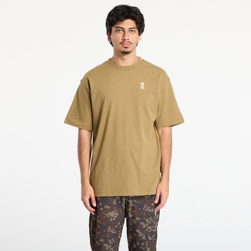 Majica kratkih rukava On Running T-Shirt Club T Smeđa | 1ME10053850 M