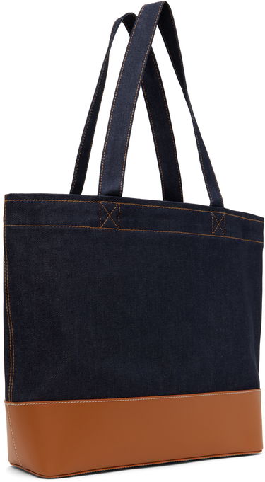 Tote bag A.P.C. A.P.C. Axel E/W Denim Tote Plava | CODDP-M61917, 2