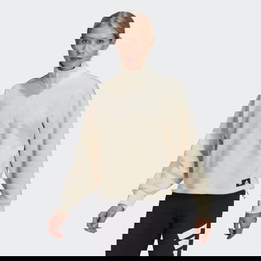 Dukserice adidas Performance Sportswear Future Icons Quarter-Zip Hoodie Bež | HC1641, 1