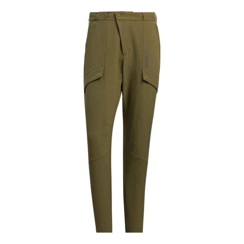 Cargo hlače adidas Performance Terrex DWR Pants Zelena | HM9722
