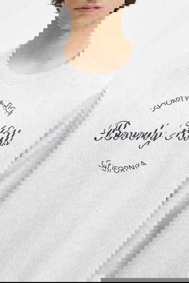Dukserice Sporty & Rich Sporty & Rich Beverly Script Sweatshirt Siva | ST082626257GY03, 6