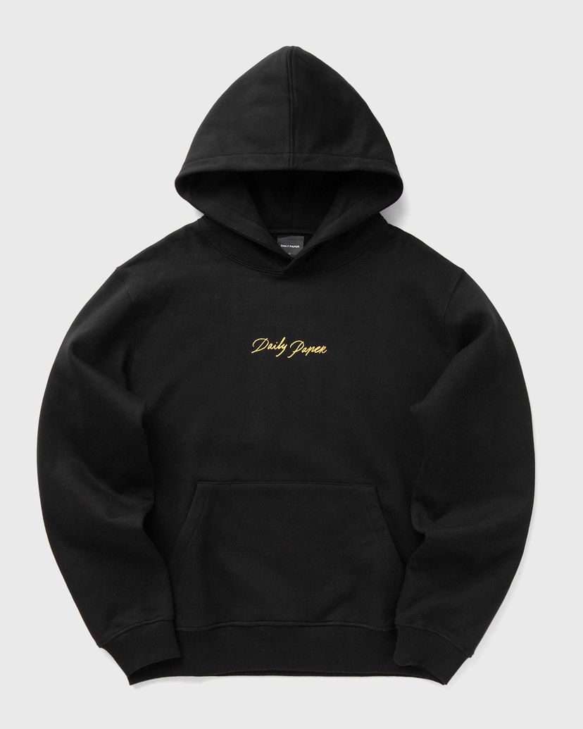 Dukserice DAILY PAPER Daily Paper Frame Hoodie Crna | 2511046